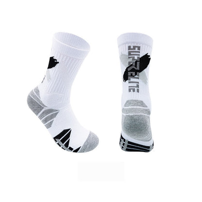 Color-Block Cushioned Support Basketball Quarter Socks(7 Pairs)
