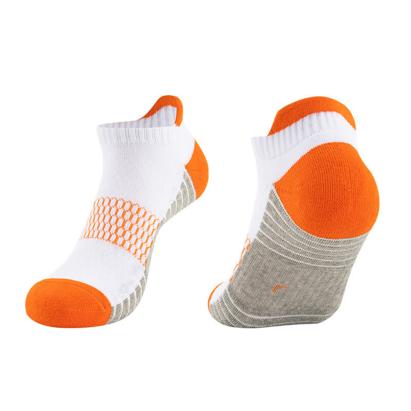 Cotton Sweat-absorbent Breathable Running Ankle Socks(6 Pairs)