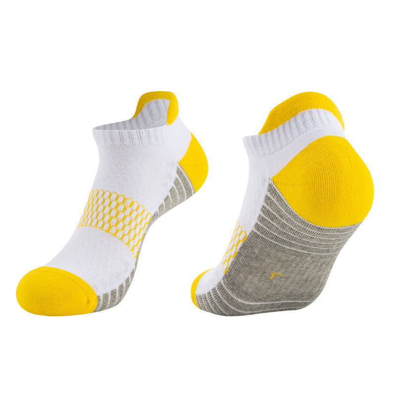 Cotton Sweat-absorbent Breathable Running Ankle Socks(6 Pairs)