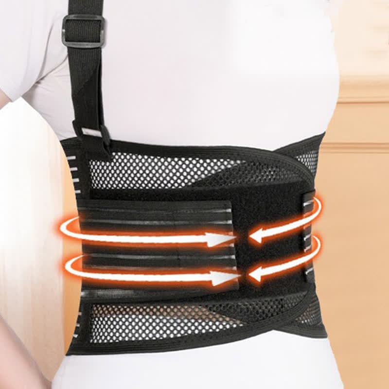 Plusock Adjustable Breathable Compression Support Waist Brace - image 3