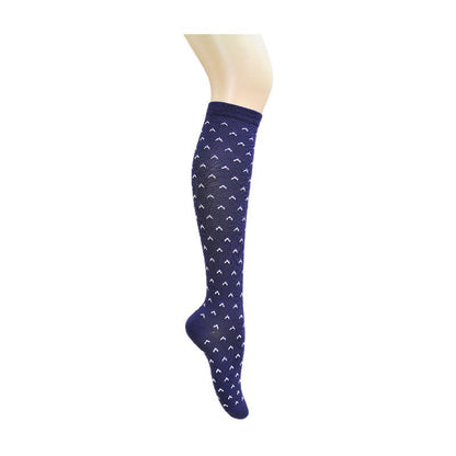 Plusock Geometric Print Compression Socks(5 Pairs)