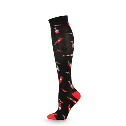 Plusock Fun Print Compression Socks(4 Pairs) - image 11