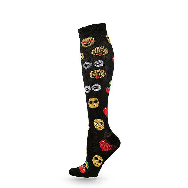 Plusock Fun Print Compression Socks(4 Pairs) - image 13
