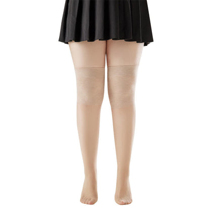 Knee Wrap Sheer Thigh High Socks(3 Pairs)