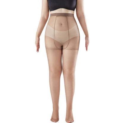 Ultra-thin High Waist Anti-snagging Sheer Pantyhose(2 Pairs)