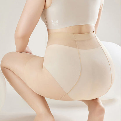 Plusock Ultra-thin High Waist Anti-snagging Sheer Pantyhose(2 Pairs) - image 7