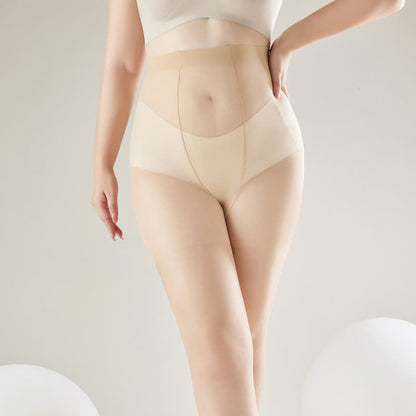 Plusock Ultra-thin High Waist Anti-snagging Sheer Pantyhose(2 Pairs) - image 6