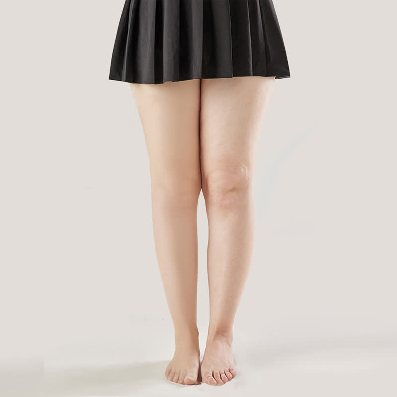 Plusock Ultra-thin High Waist Anti-snagging Sheer Pantyhose(2 Pairs) - image 5