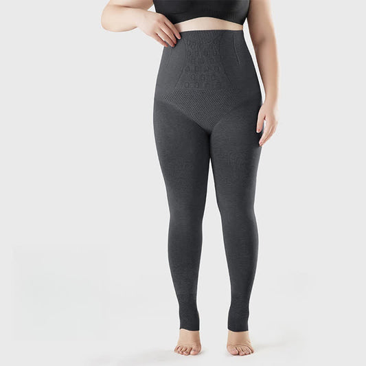 High Waist Solid Color Open Toe Pantyhose