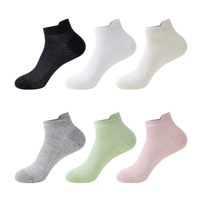 Thin Mesh Breathable Cotton Ankle Socks(6 Pairs)