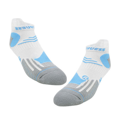 Plusock Colorful Block Breathable Sports Ankle Socks(5 Pairs)