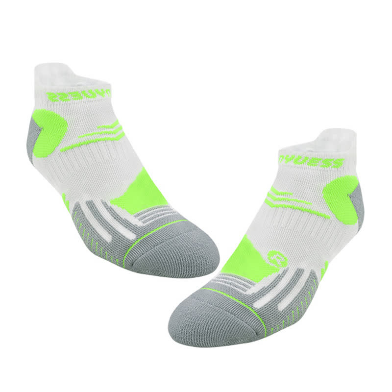 Colorful Block Breathable Sports Ankle Socks(5 Pairs)