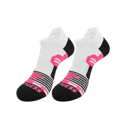 Color Block Stripe Breathable Sports Ankle Socks(5 Pairs)
