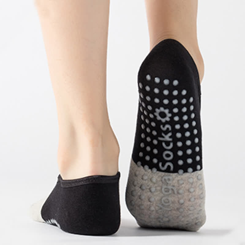 Cat Pattern Non-Slip Yoga Socks(6 Pairs)