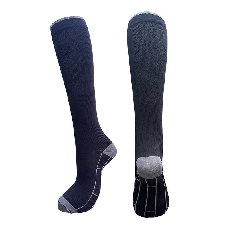 Simple Style Stretch Sports Compression Socks(3 Pairs)