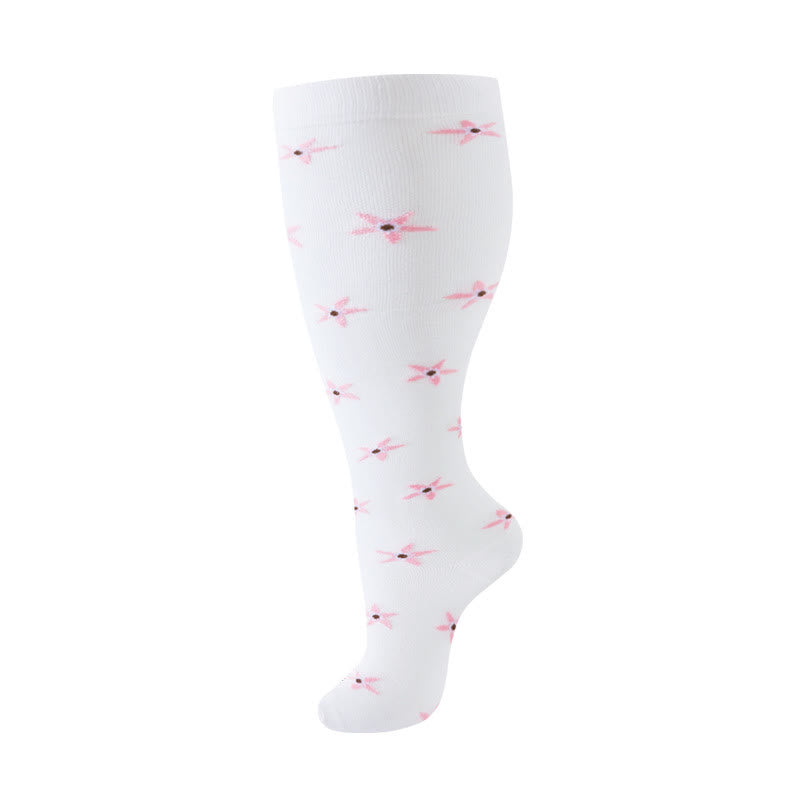 Plus Size Defoliation Compression Socks