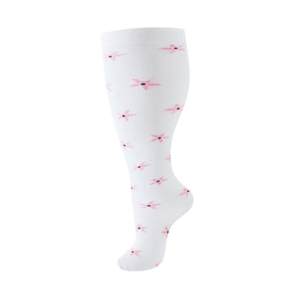 Plus Size Defoliation Compression Socks