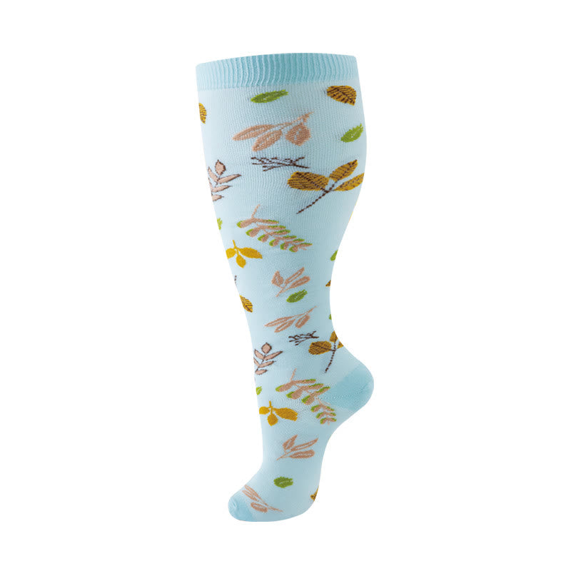 Plus Size Defoliation Compression Socks