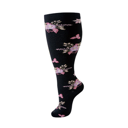 Plus Size Defoliation Compression Socks