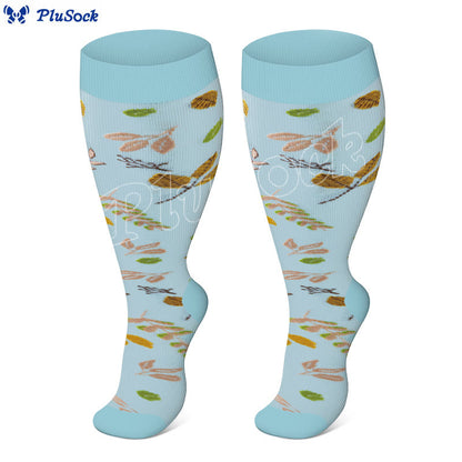Plus Size Defoliation Compression Socks