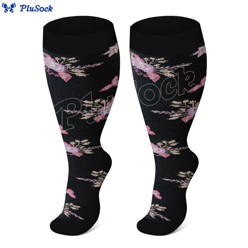 Plus Size Defoliation Compression Socks