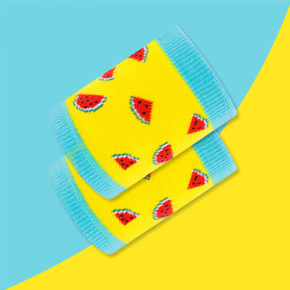 Fun Watermelon Pattern Wrist Sleeves(2 Pairs)