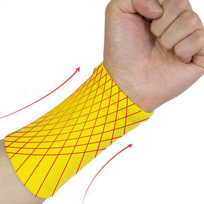 Solid Color Outdoor Sports Compression Wrist Sleeves(2 Pairs)