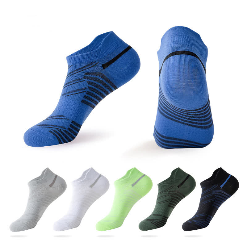 Stripe Breathable Sports Compression Socks(6 Pairs)