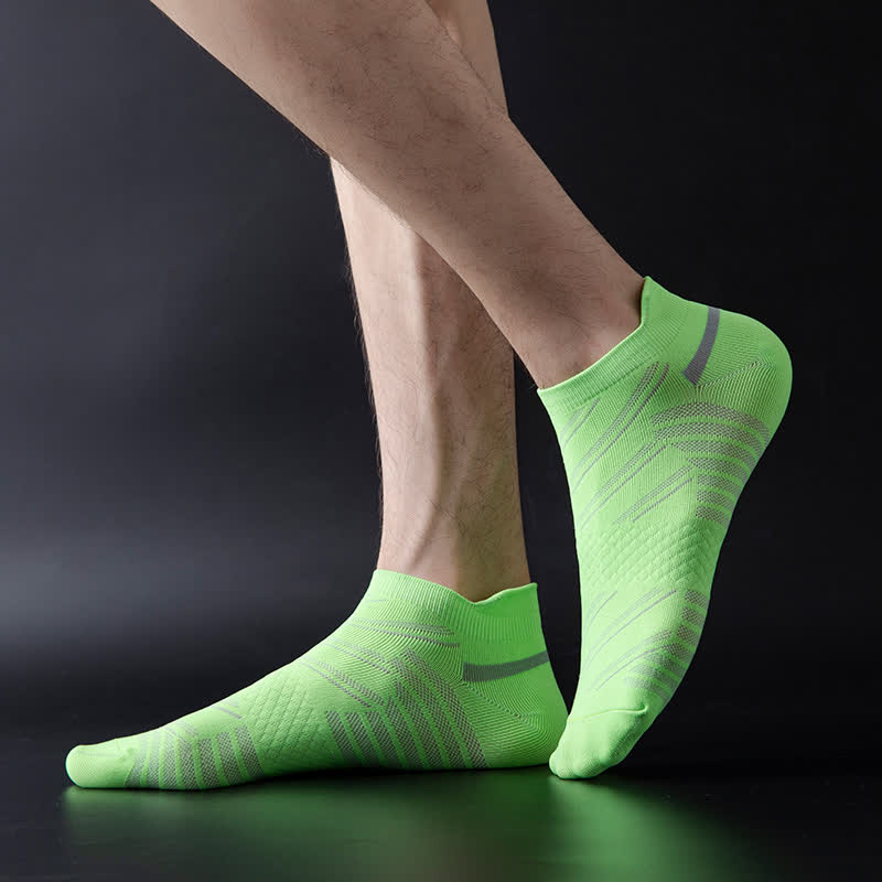 Stripe Breathable Sports Compression Socks(6 Pairs)