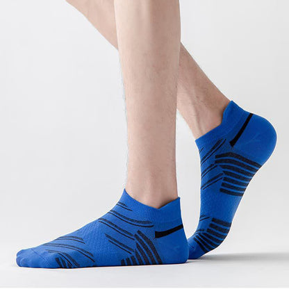 Stripe Breathable Sports Compression Socks(6 Pairs)