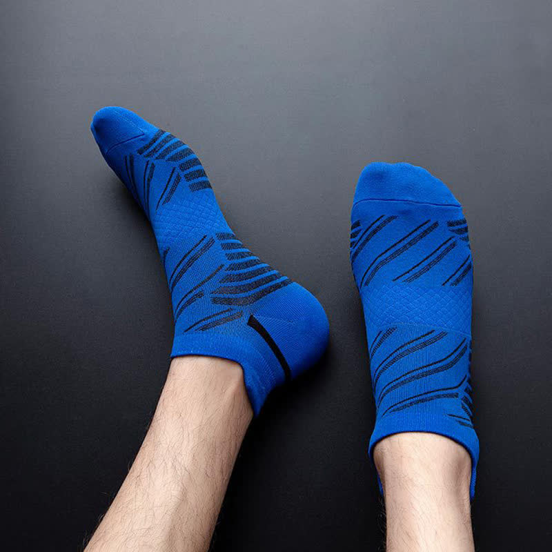 Stripe Breathable Sports Compression Socks(6 Pairs)