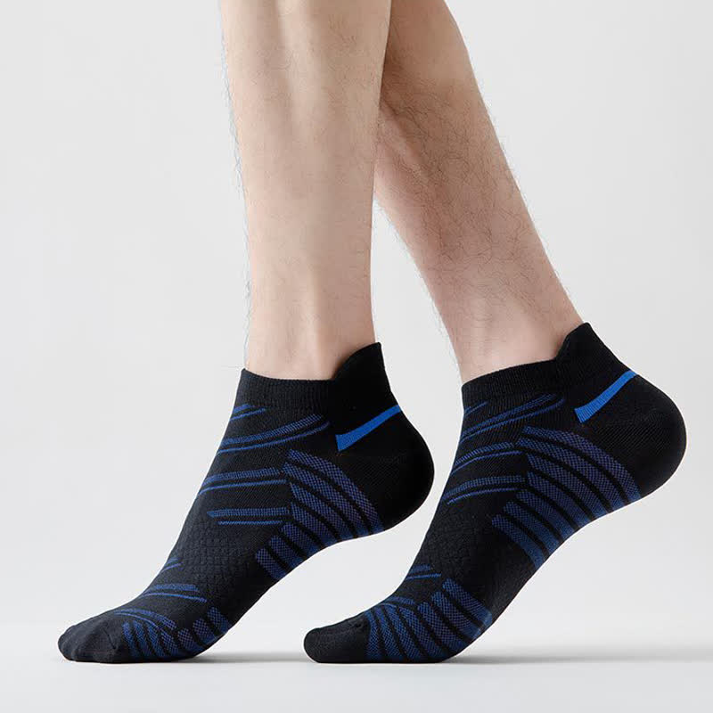 Stripe Breathable Sports Compression Socks(6 Pairs)