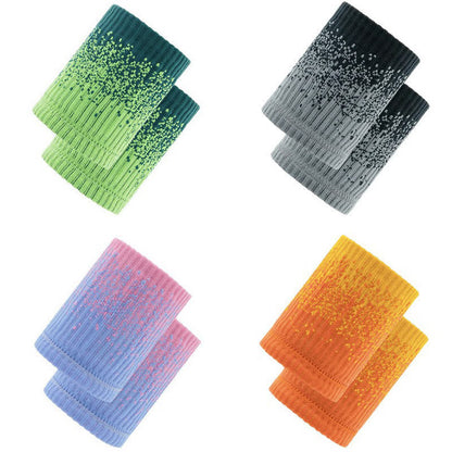 Gradient Color Fitness Wrist Sleeves(2 Pairs)