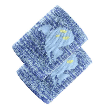 Cute Ghost Pattern Sports Wrist Sleeves(2 Pairs)