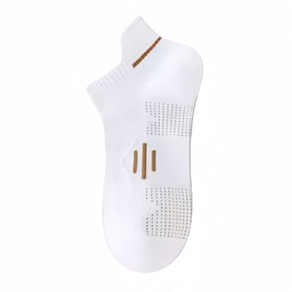 Cotton Sweat-wicking Breathable Sports Ankle Socks(5 Pairs)