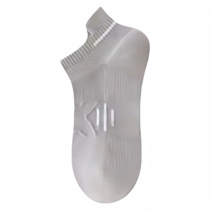 Cotton Sweat-wicking Breathable Sports Ankle Socks(5 Pairs)