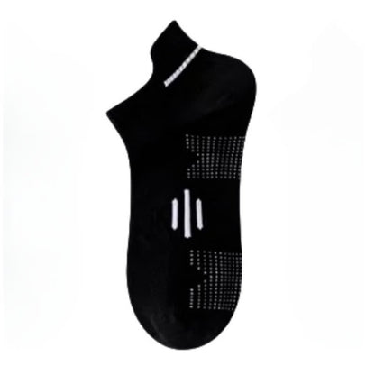 Cotton Sweat-wicking Breathable Sports Ankle Socks(5 Pairs)