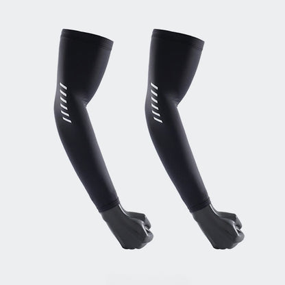Solid Color Outdoor Sun Protection Ice Arm Sleeves(3 Pairs)