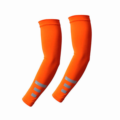 Reflective Outdoor Sun Protection Quick-Dry Arm Sleeves(3 Pairs)