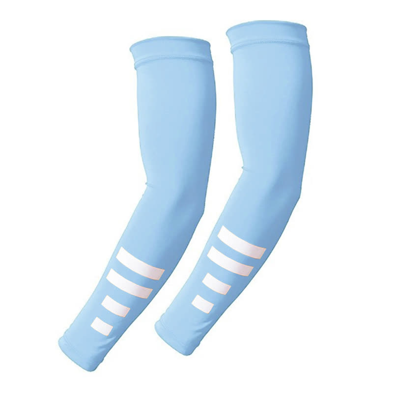 Reflective Outdoor Sun Protection Quick-Dry Arm Sleeves(3 Pairs)