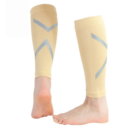 Reflective sports Compression Calf Sleeves