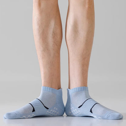 Thin Breathable Deodorant Sweat-absorbent Sports Socks(6 Pairs)