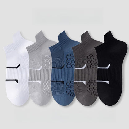 Thin Breathable Deodorant Sweat-absorbent Sports Socks(6 Pairs)