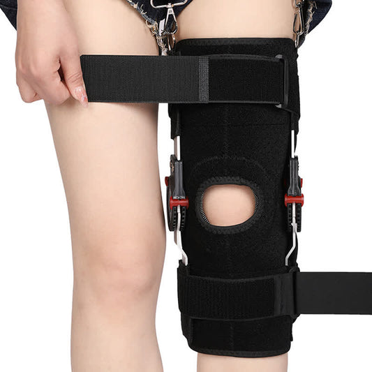 Knee Brace with Adjustable Bending Angle