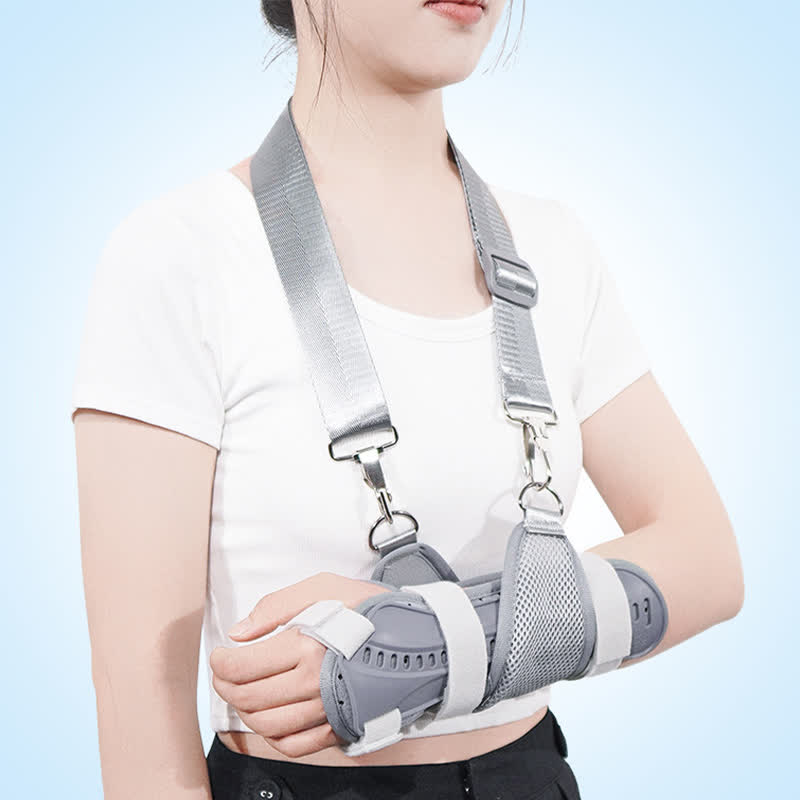 Plusock Sports Wrist Brace with Neck Sling and Support Splint - image 1