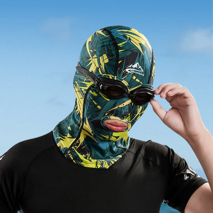 Outdoor Colorful Breathable Sun Protection Facekini Mask