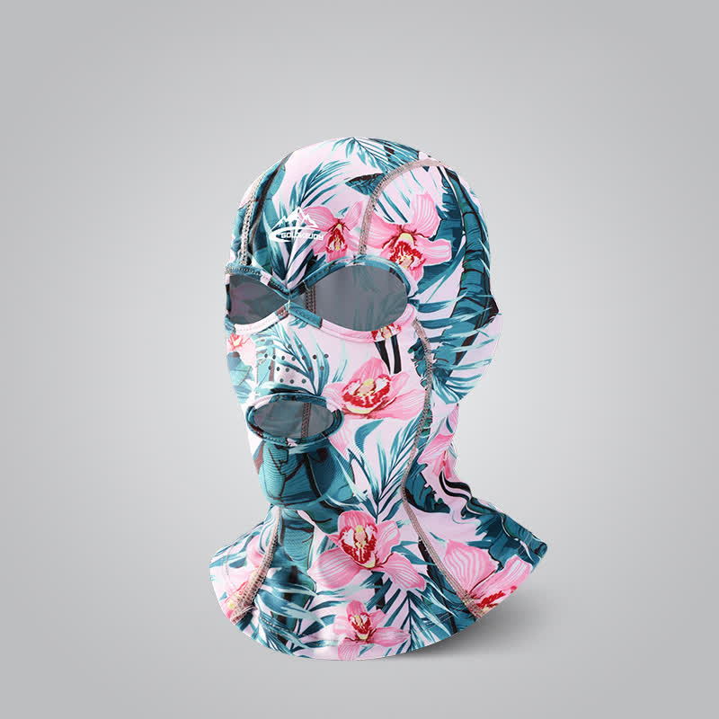 Outdoor Colorful Breathable Sun Protection Facekini Mask