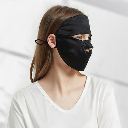 Natural Silk Sun Protection Mask