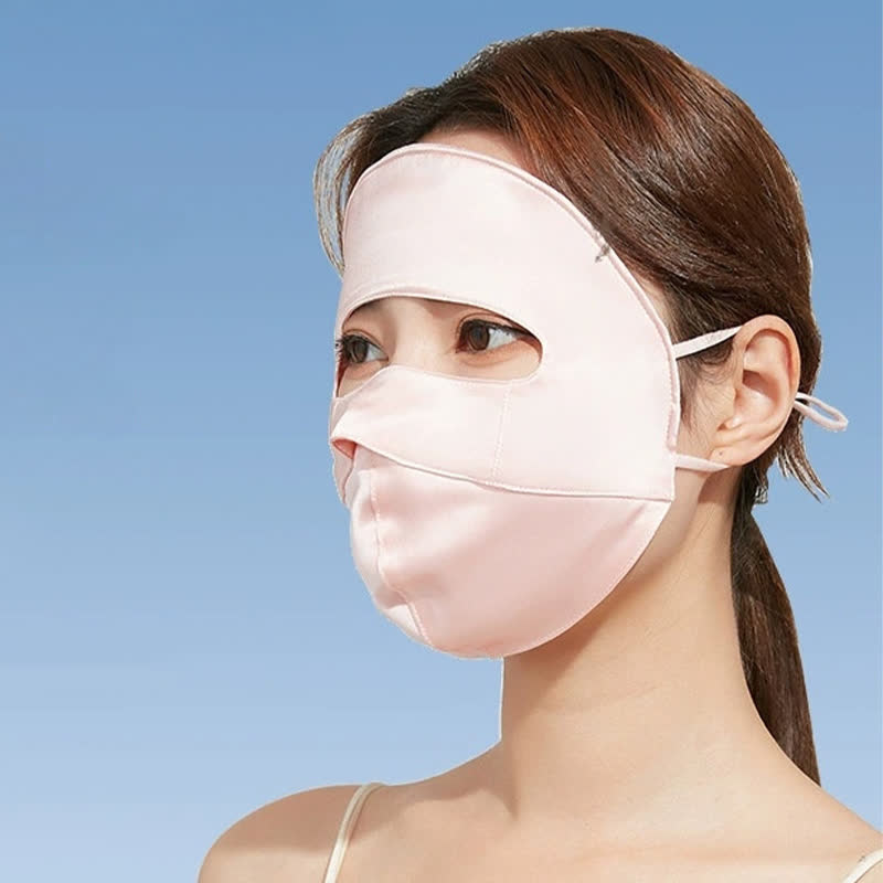 Natural Silk Sun Protection Mask