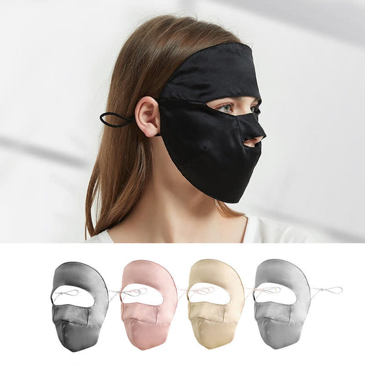 Natural Silk Sun Protection Mask